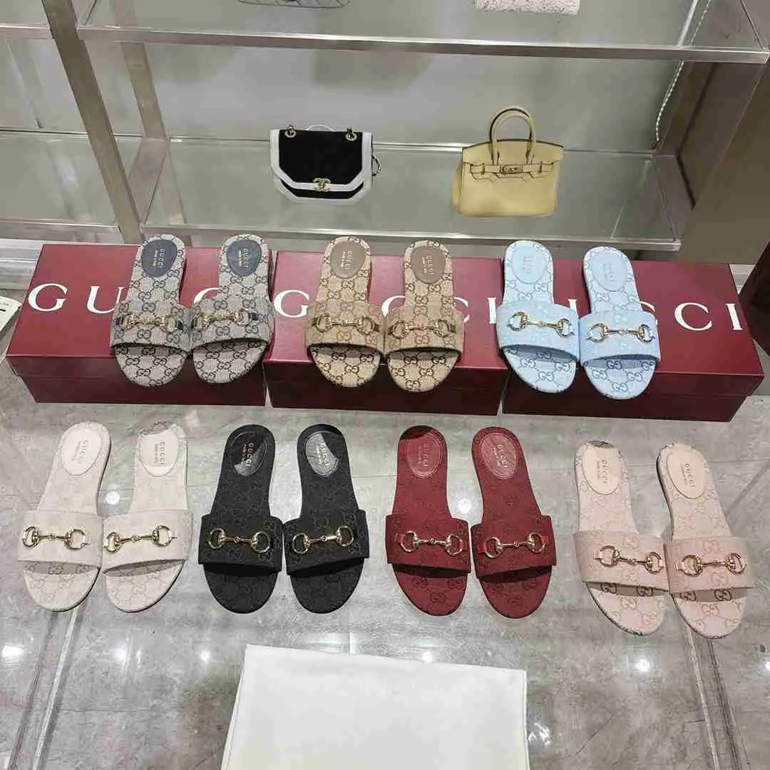 Ah5509170 (皮底3116210)  古驰休闲款拖鞋，码数35-43 gallery