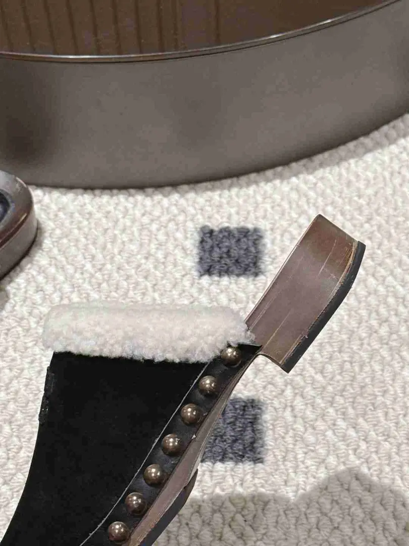 Am5739250  Miu Miu 半包羊毛拖， gallery