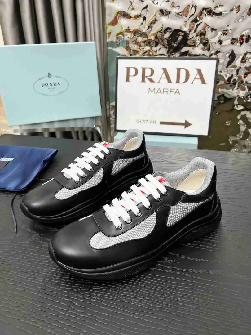 Ap5534280  情侣款普拉达经典款运动鞋 35至47码， gallery
