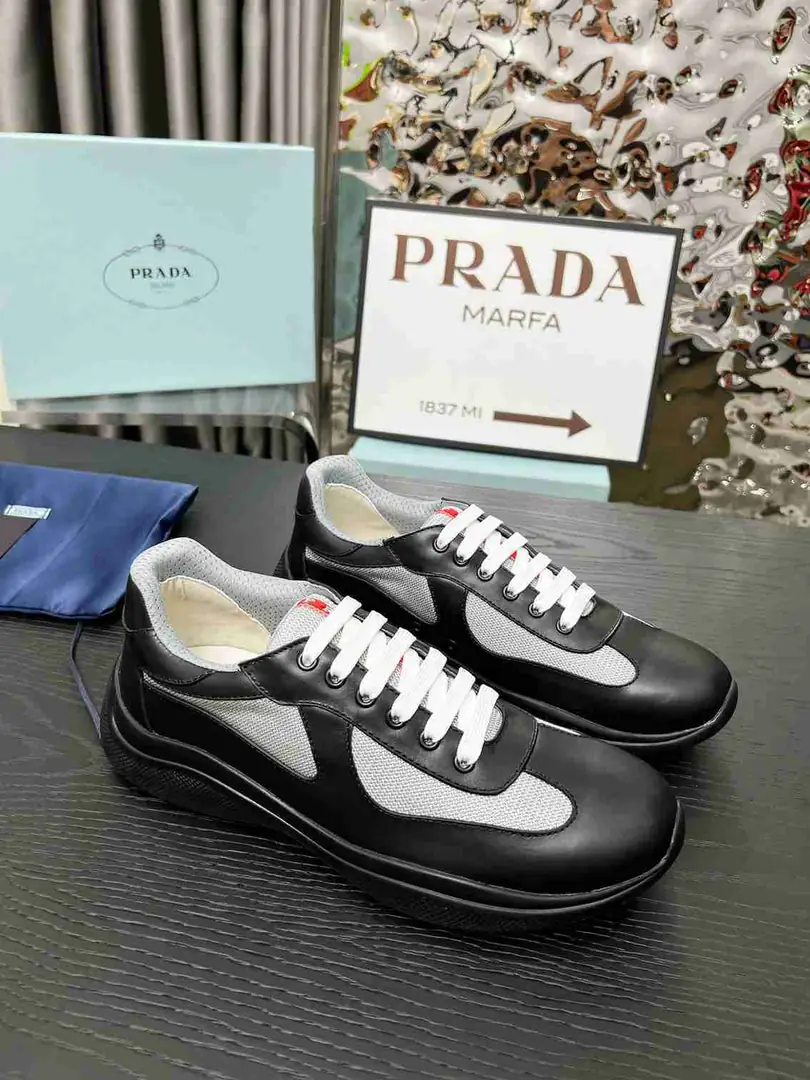 Ap5534280  情侣款普拉达经典款运动鞋 35至47码， gallery