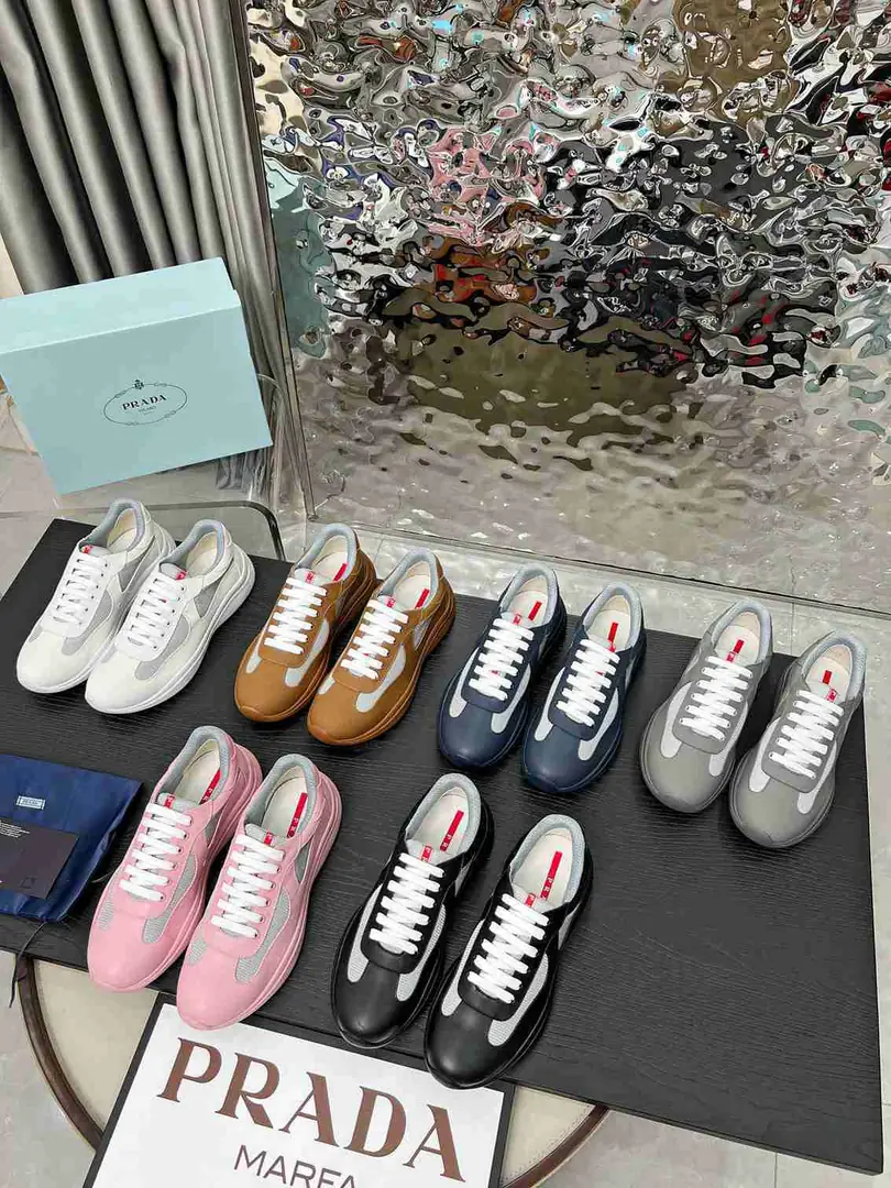 Ap5534280  情侣款普拉达经典款运动鞋 35至47码， gallery