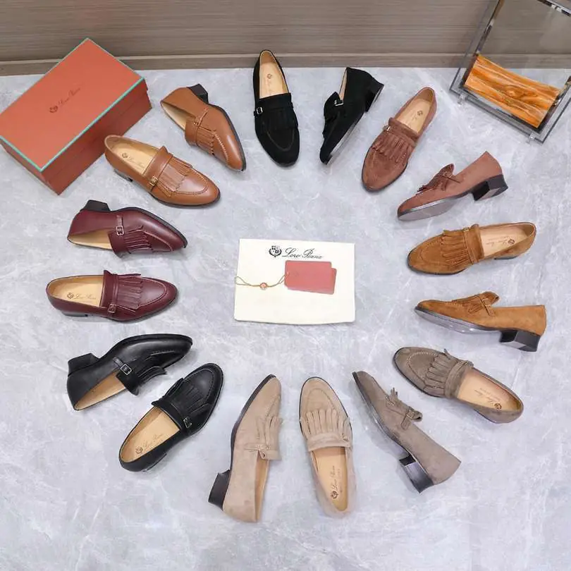 B8126310 高版本⚡Loropi*ana经典高丝光乐福皮鞋 gallery