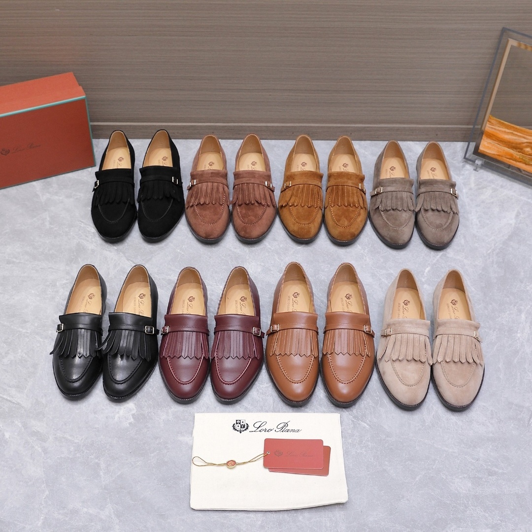 B8126310 高版本⚡Loropi*ana经典高丝光乐福皮鞋 gallery