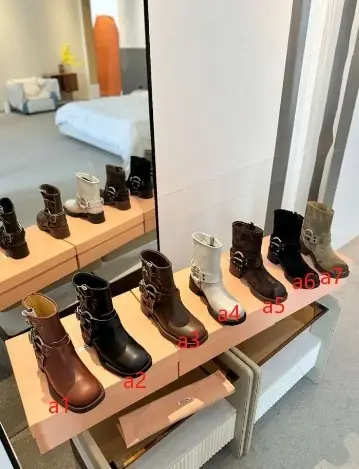 B8156480  Miu Miu 走秀款 马丁骑士靴 35-39码（40.41定做 ） gallery