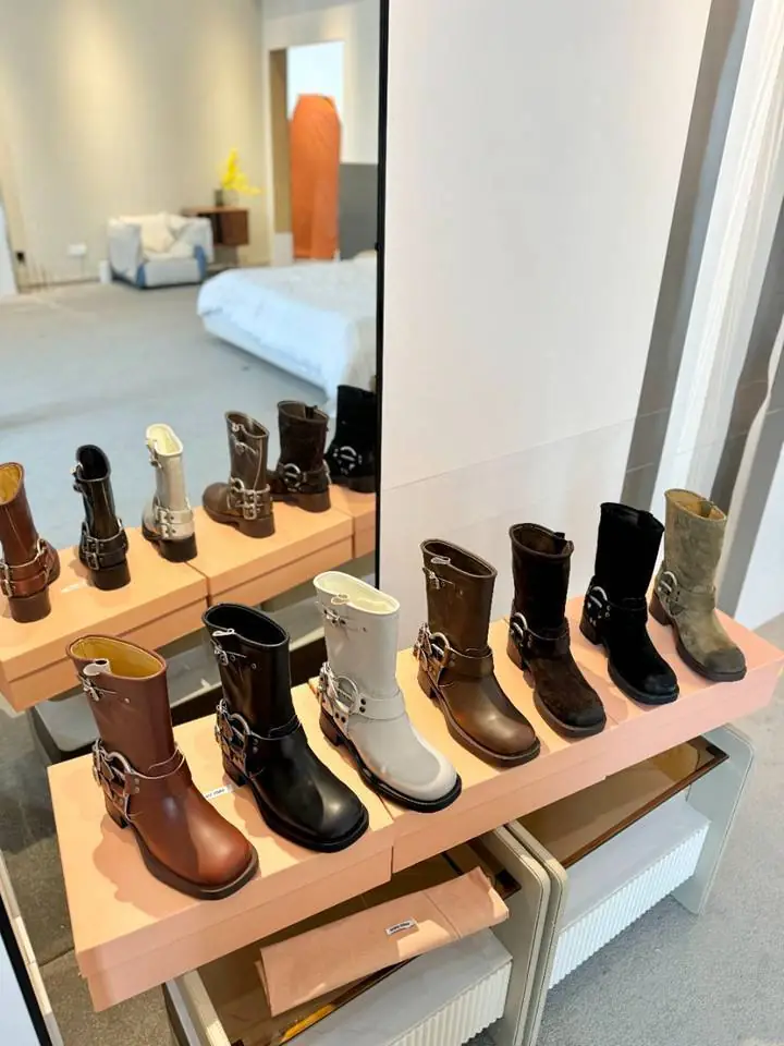 B8156480  Miu Miu 走秀款 马丁骑士靴 35-39码（40.41定做 ） gallery