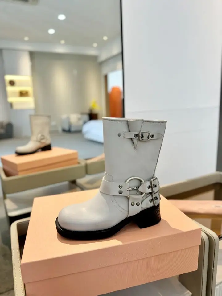 B8156480  Miu Miu 走秀款 马丁骑士靴 35-39码（40.41定做 ） gallery