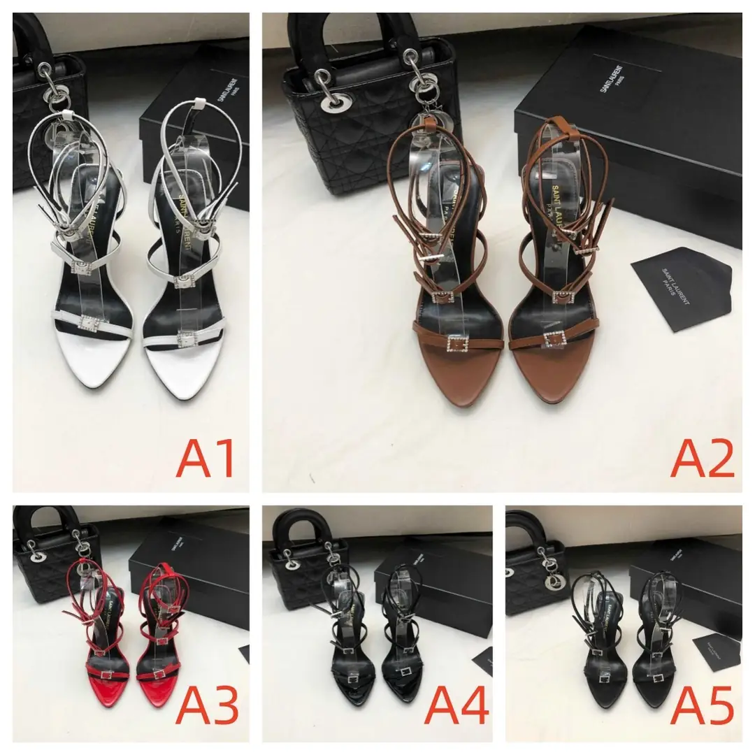 B8179300  圣罗兰时尚钻扣凉鞋 35-39 gallery