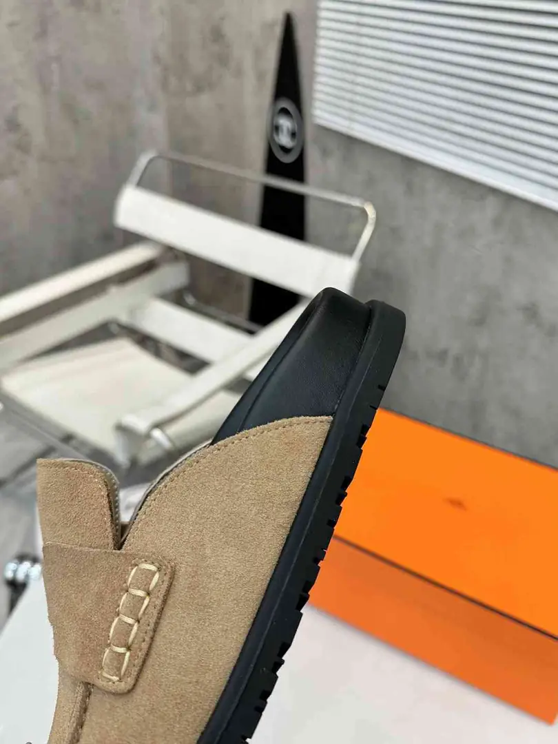 B8198220  女男款H家呆萌穆勒半拖勃肯鞋  35-45 gallery