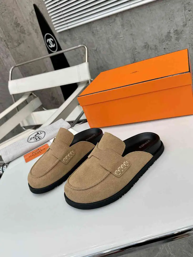 B8198220  女男款H家呆萌穆勒半拖勃肯鞋  35-45 gallery