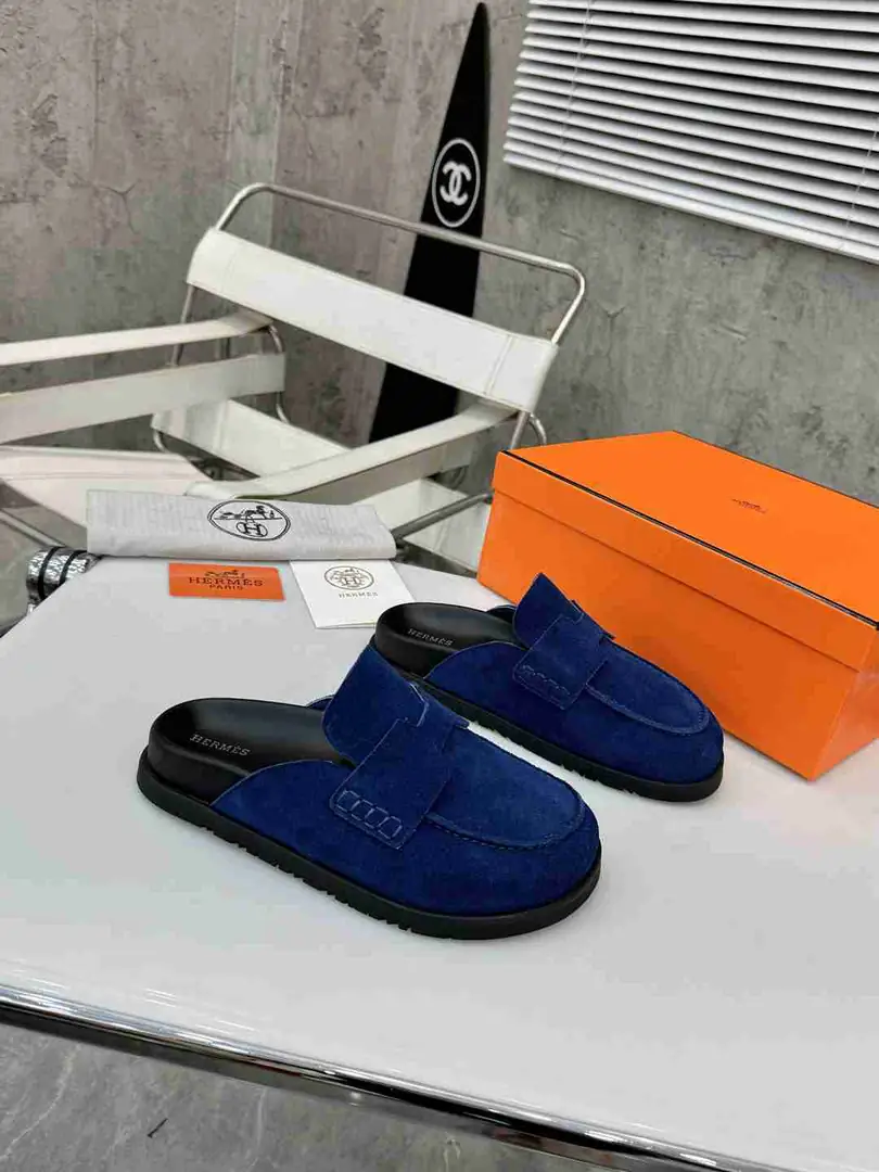 B8198220  女男款H家呆萌穆勒半拖勃肯鞋  35-45 gallery