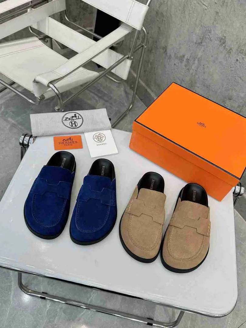 B8198220  女男款H家呆萌穆勒半拖勃肯鞋  35-45 gallery