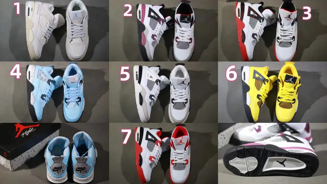V1299-238💴37$Nike Air Jordan 4 gallery