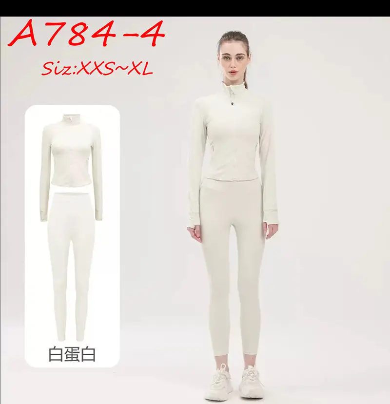 A784 Lulu Yoga Outfit (Top + Pants) $58 gallery