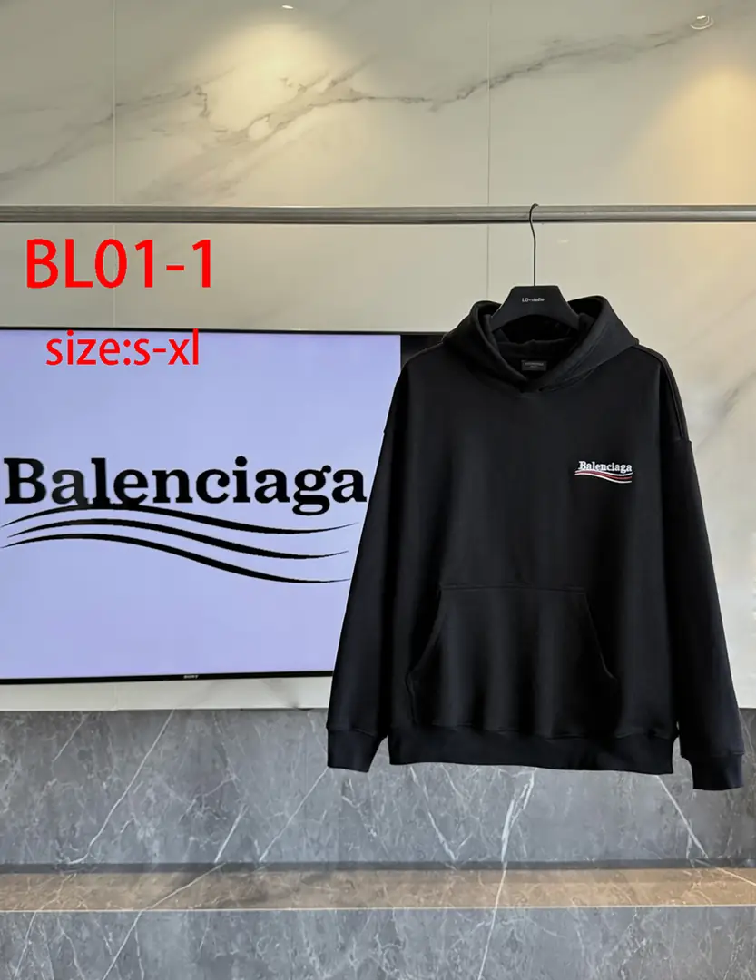 BL01 𝗕𝗮𝗹𝗲𝗻𝗰𝗶𝗮𝗴𝗮 Wave Hoodie 56$ gallery
