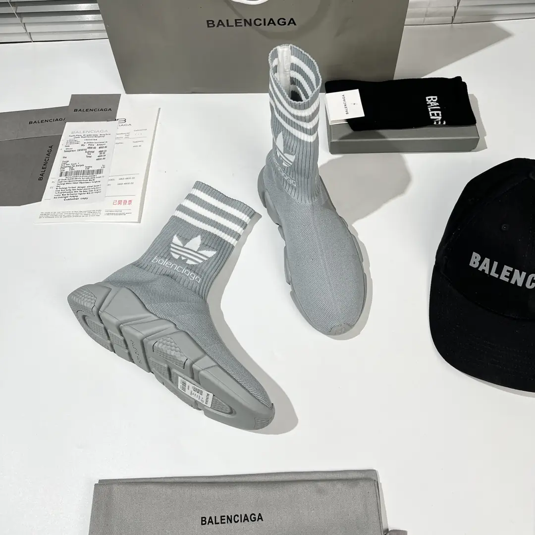 BL03 Balenciaga x Adidas Collaboration Sock Shoes 72$ gallery