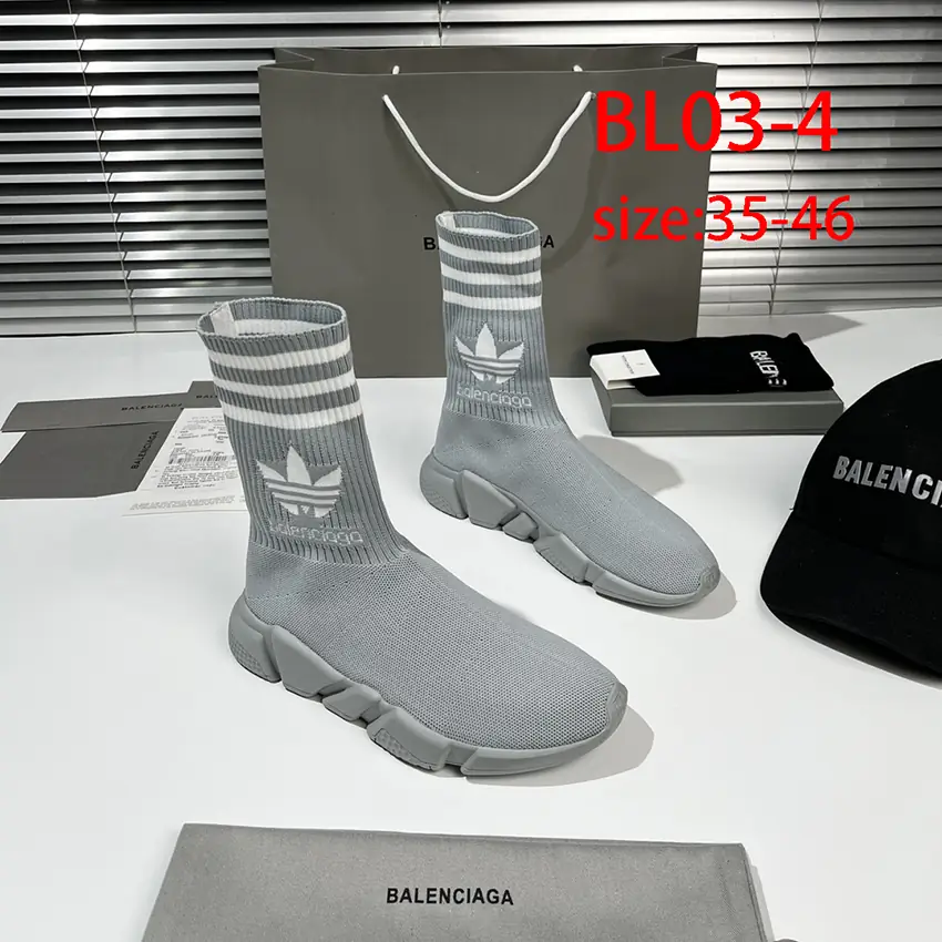 BL03 Balenciaga x Adidas Collaboration Sock Shoes 72$ gallery