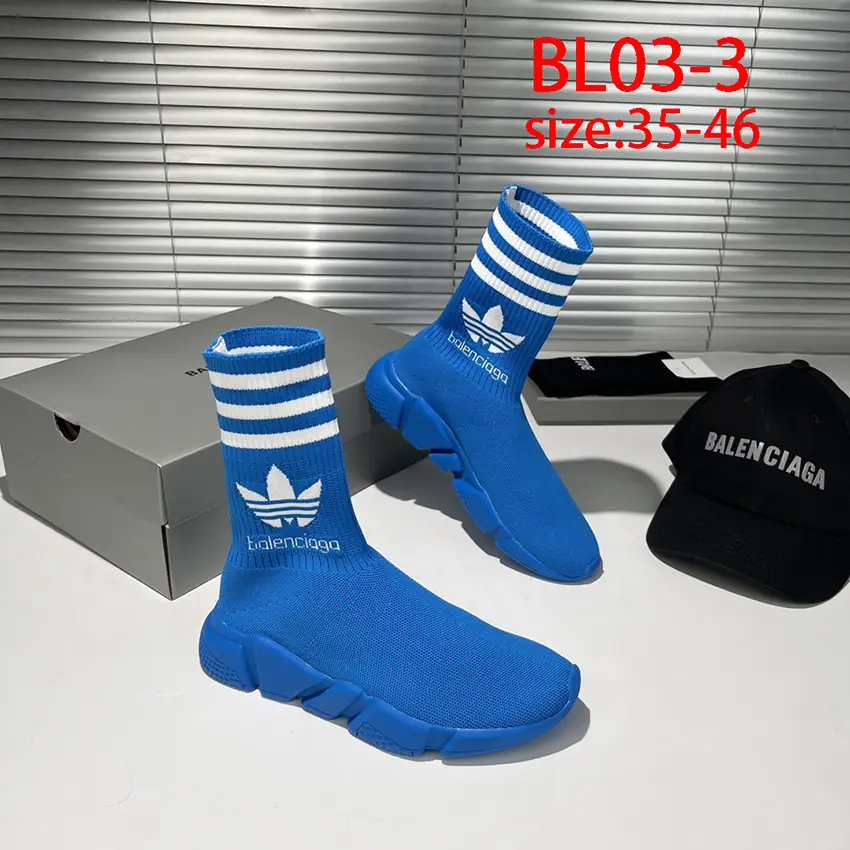 BL03 Balenciaga x Adidas Collaboration Sock Shoes 72$ gallery