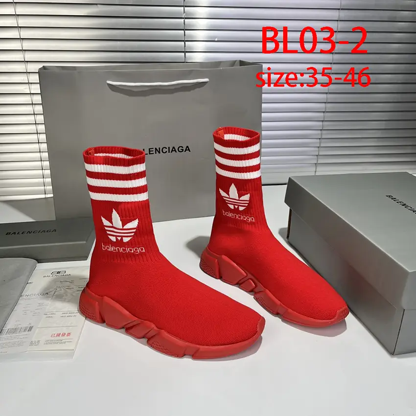 BL03 Balenciaga x Adidas Collaboration Sock Shoes 72$ gallery