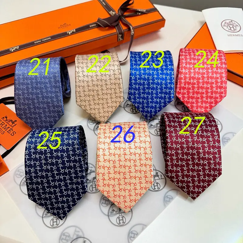 C7X Hermès men's new tie 38.9$ gallery