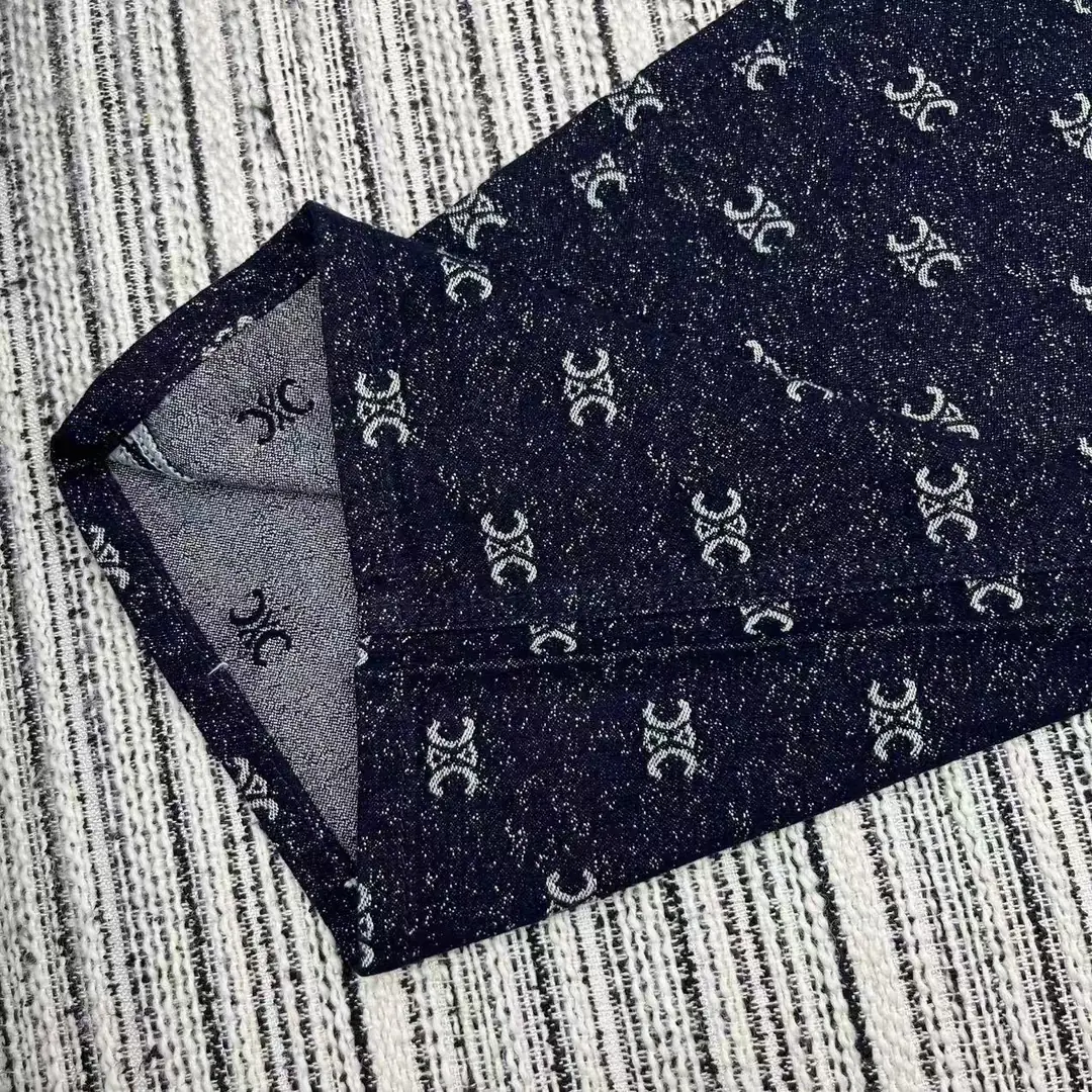 CE01 Celine Arc de Triomphe Jacquard Jeans 52$ gallery