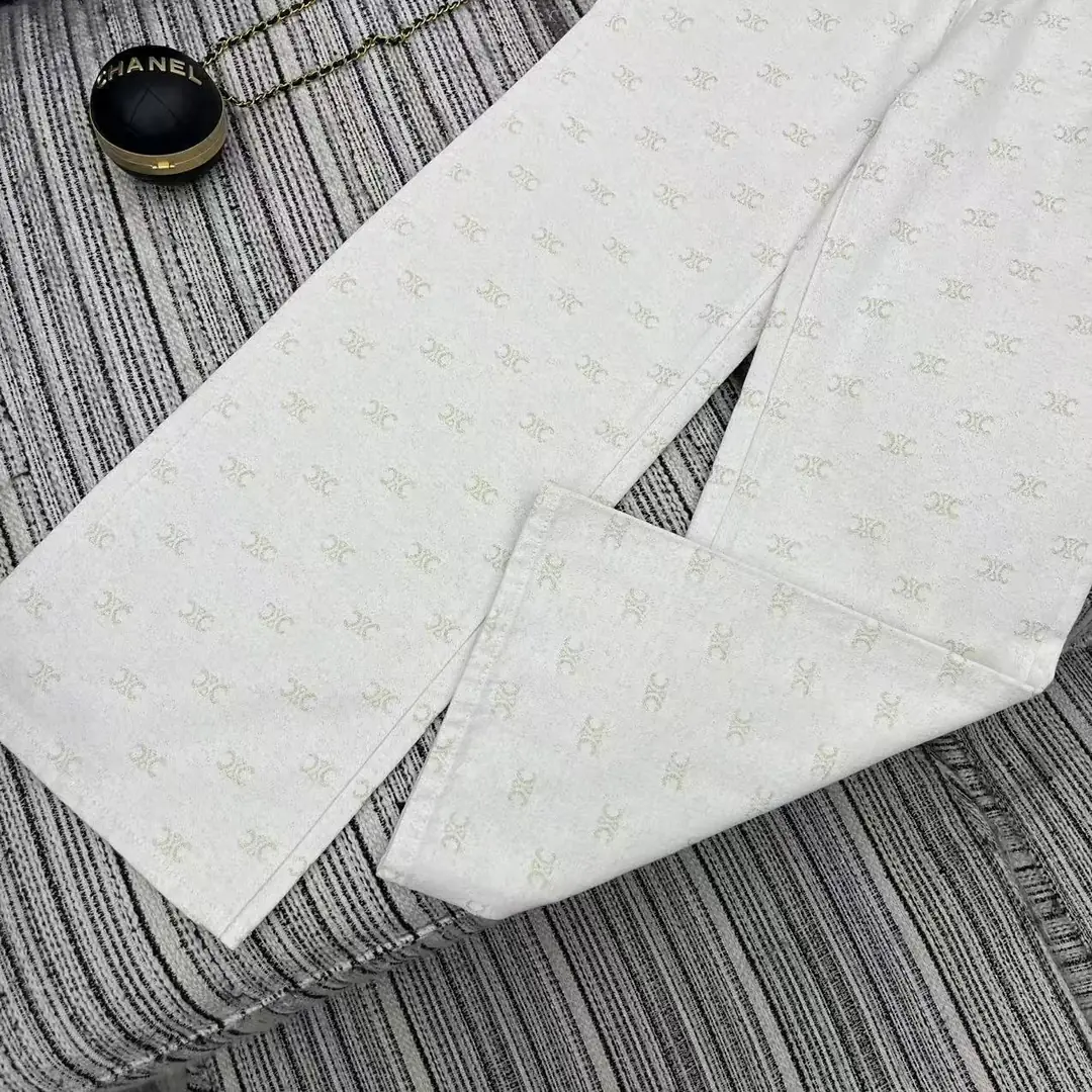 CE01 Celine Arc de Triomphe Jacquard Jeans 52$ gallery