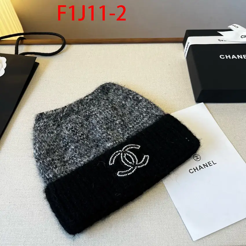 F1J11 Chanel Autumn and Winter Beanie 48$ gallery