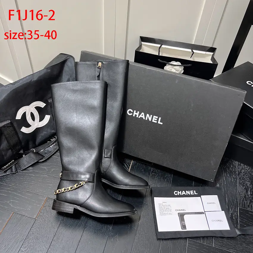 F1J16 Chanel long boots 68$ gallery