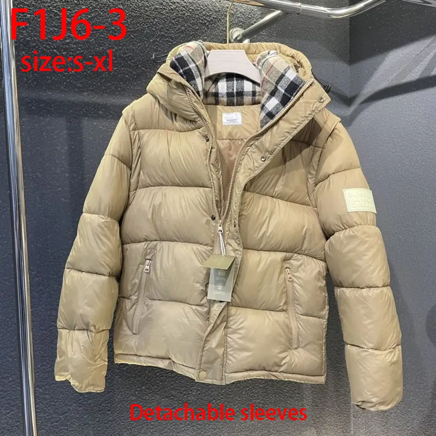 F1J6 Burberry detachable hooded down jacket 95$ gallery