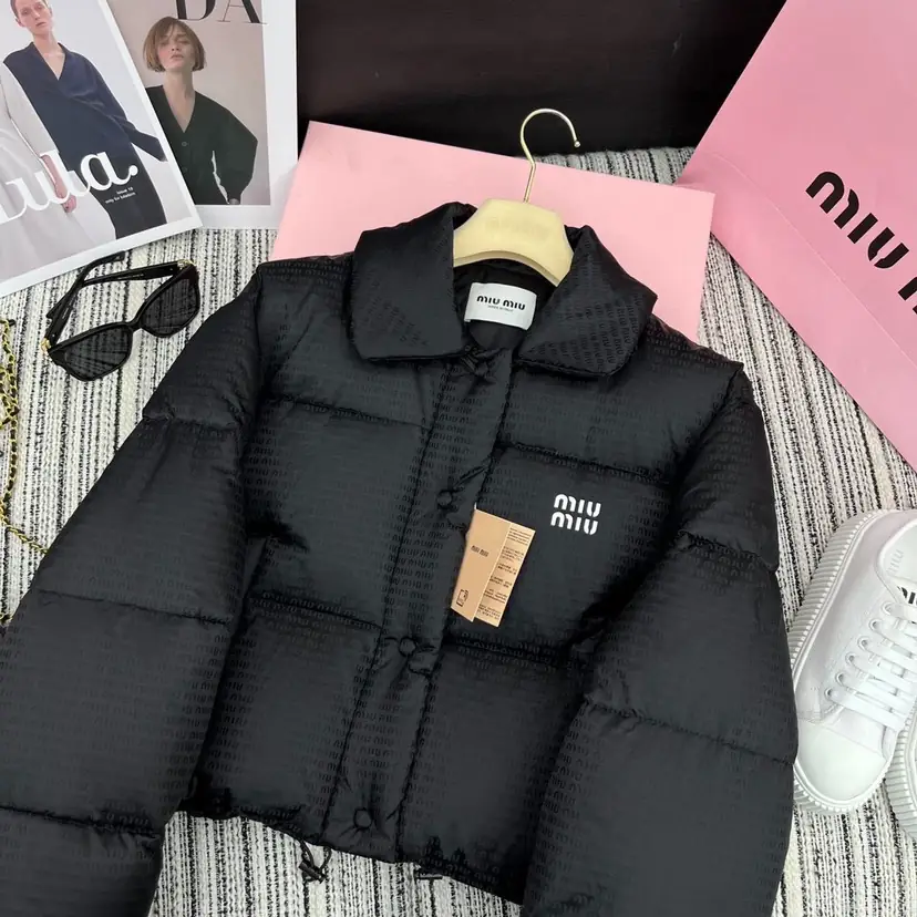 F2F6 miumiu hoof flower short down jacket-75$ gallery