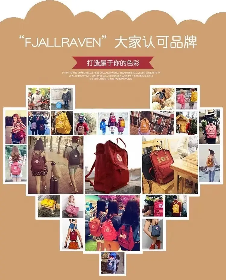 G58F Fjallraven Kanken bag 34$ gallery