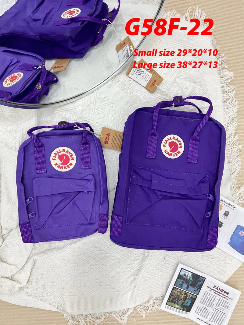 G58F Fjallraven Kanken bag 34$ gallery