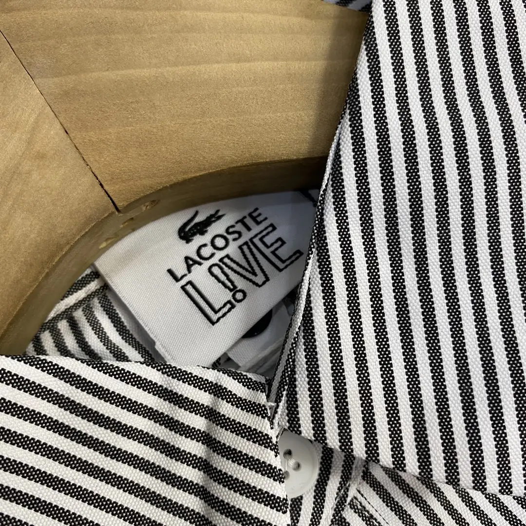 J2Y11 LACOSTE crocodile men's fake two-piece sweatshirt 53$ gallery