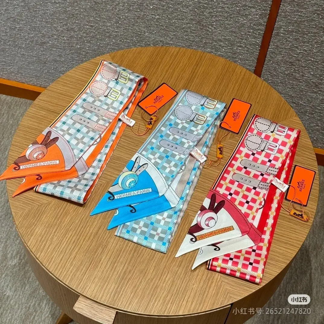 J2Y9 Hermès new 6x110cm ribbon 23.5$ gallery