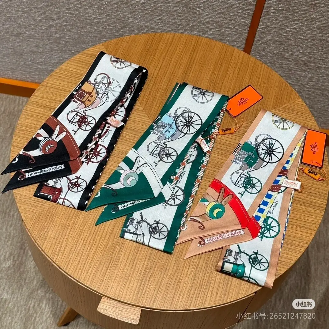 J2Y9 Hermès new 6x110cm ribbon 23.5$ gallery