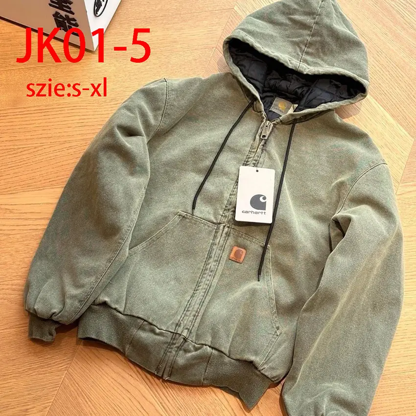 JK01 Carhartt vintage J130 hooded jacket  68$ gallery