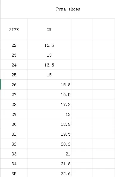 JM97L Puma children's shoes 38$ gallery