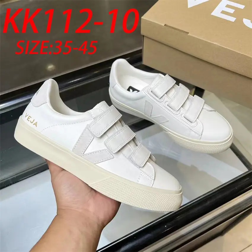 KK112 VEJA classic white shoes V 75$ gallery