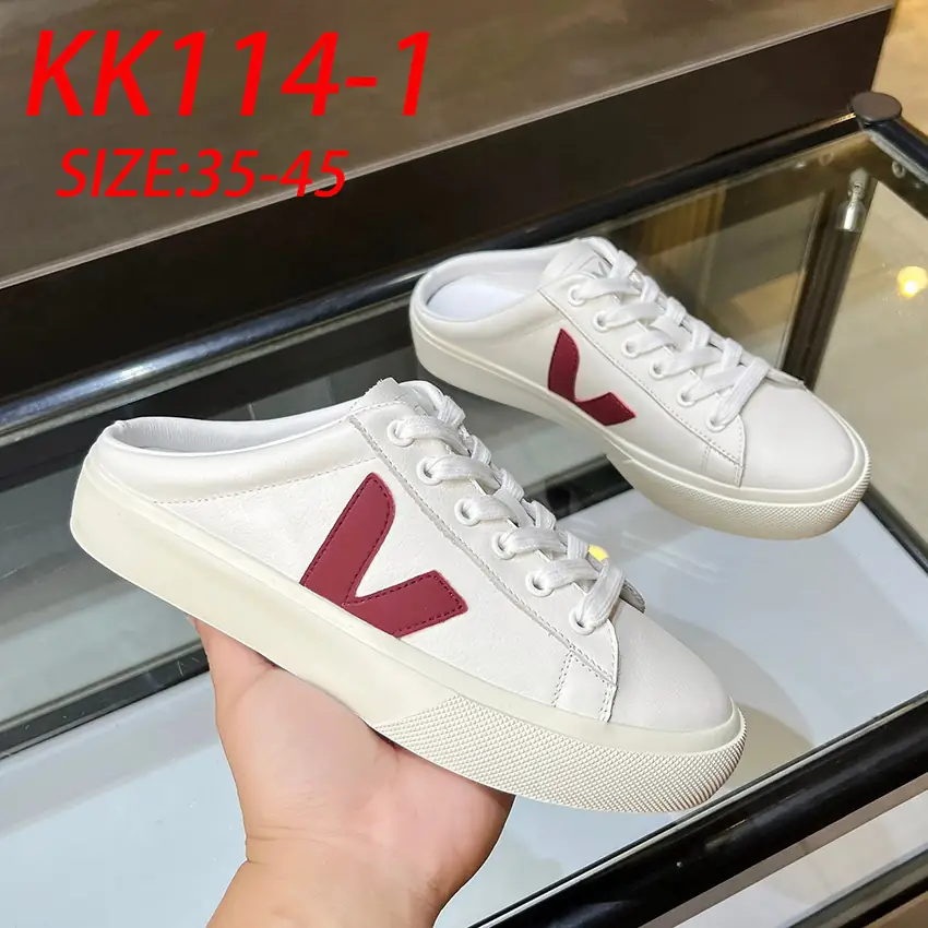 KK114 VEJA classic white shoes V73$ gallery
