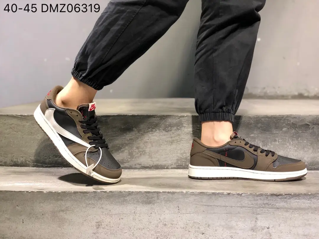 KK29 Nike Air Jordan 1 barb low top 54$ gallery