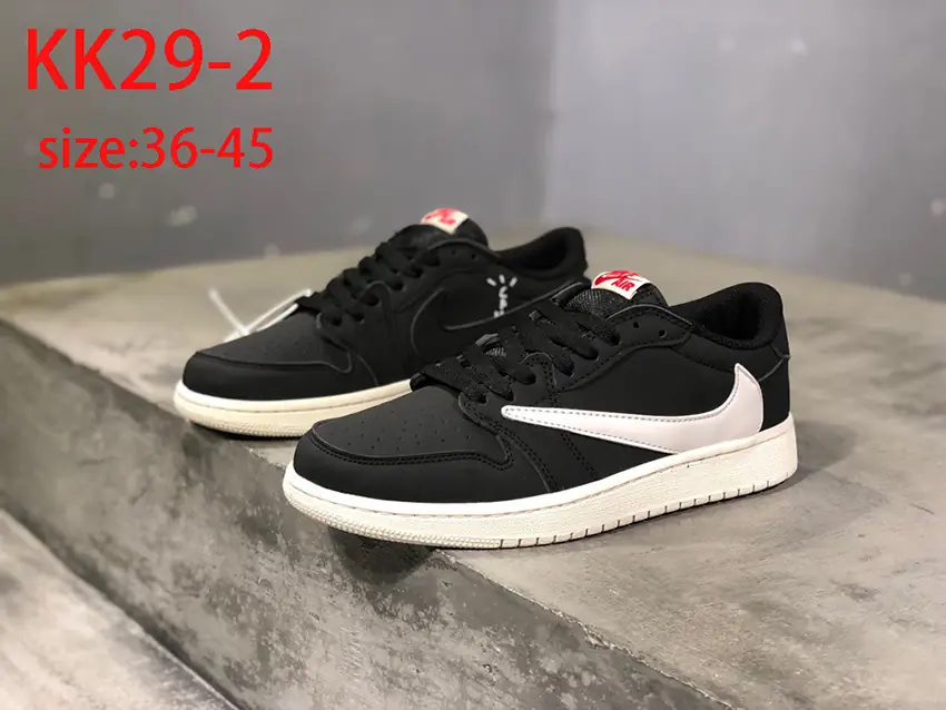 KK29 Nike Air Jordan 1 barb low top 54$ gallery