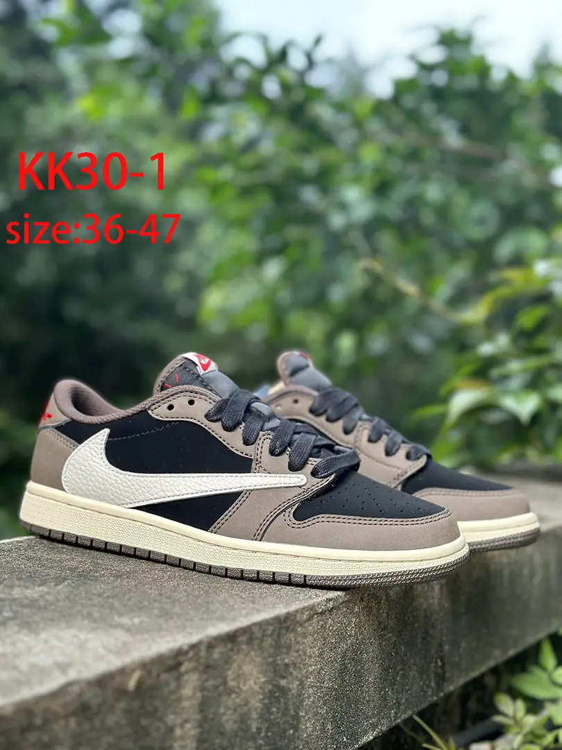 KK30 NIKE Air Jordan 1 Low AJ1 Lightning Barb 54$ gallery