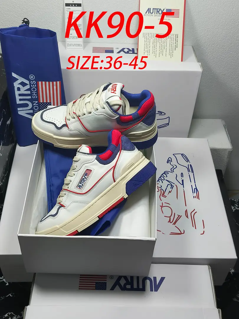 KK90 autry white shoes 83$ gallery