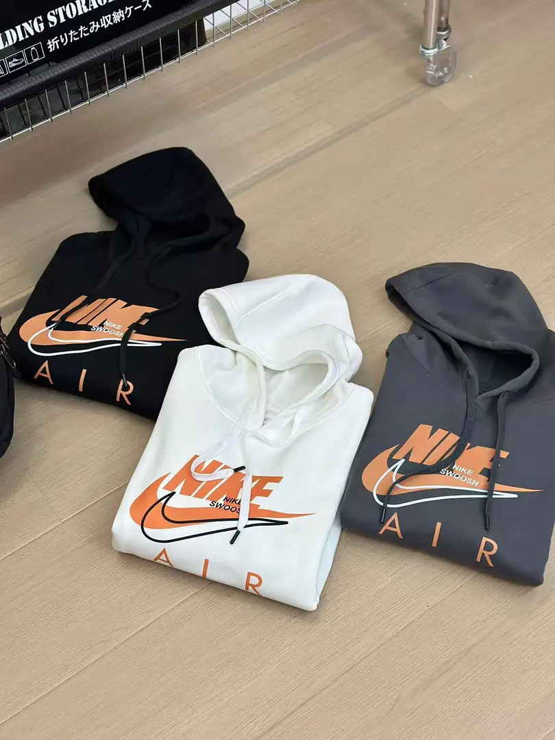 LC17 Nike Swoosh hooded fleece sweatshirt  48$ gallery