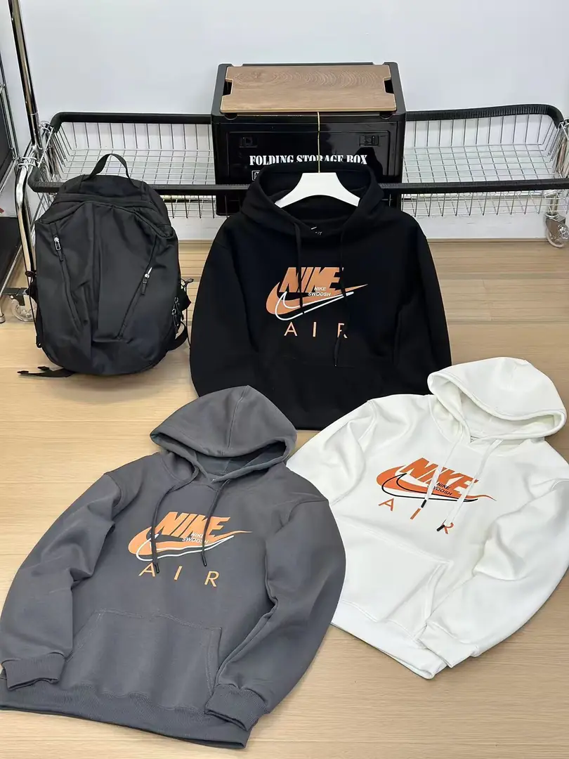 LC17 Nike Swoosh hooded fleece sweatshirt  48$ gallery