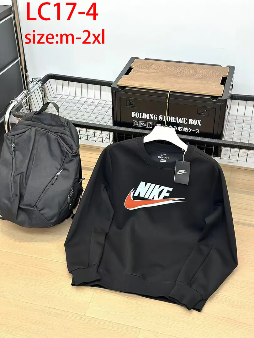 LC17 Nike Swoosh hooded fleece sweatshirt  48$ gallery