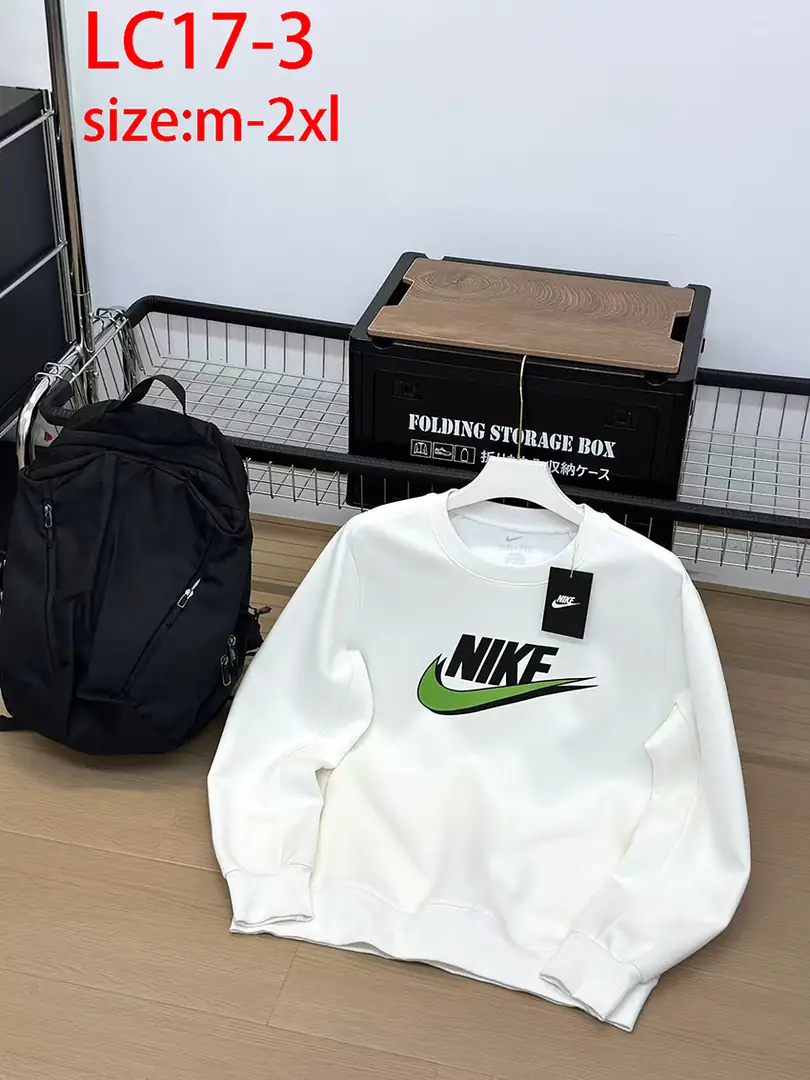 LC17 Nike Swoosh hooded fleece sweatshirt  48$ gallery