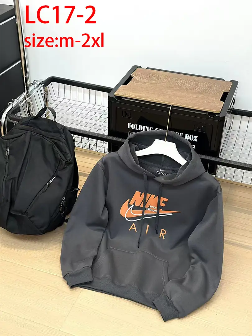 LC17 Nike Swoosh hooded fleece sweatshirt  48$ gallery