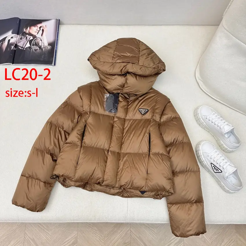 LC20 PRADA detachable two-wear short down jacket-78.8$ gallery