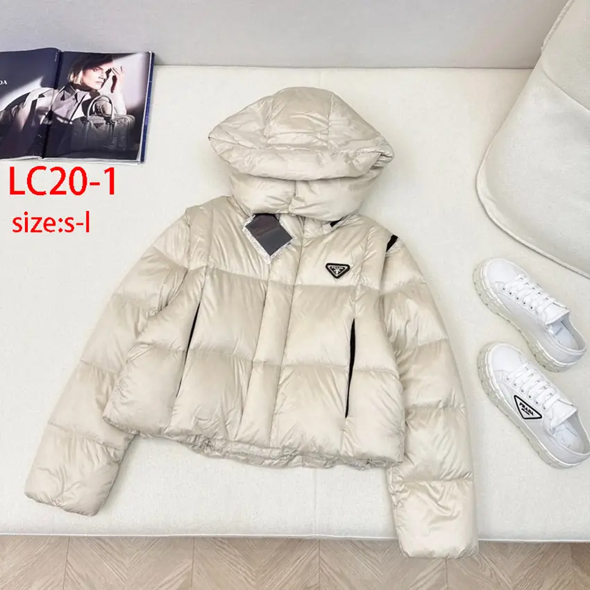 LC20 PRADA detachable two-wear short down jacket-78.8$ gallery