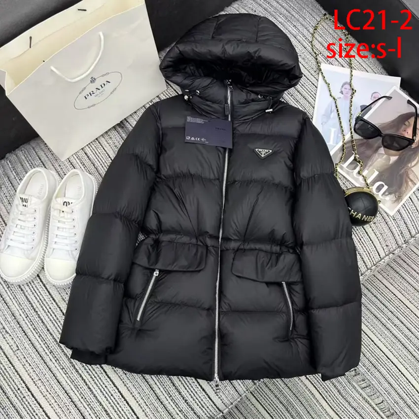 LC21 PRADA hooded down jacket 88$ gallery